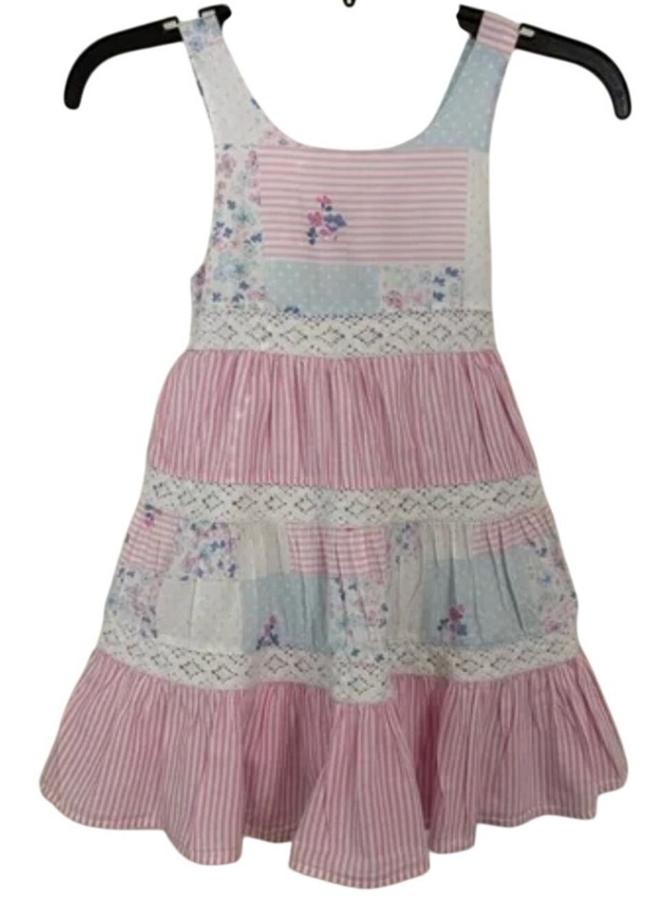 Tommy Bahama Multicolored Tiered Ruffled Sundress Girls size 5